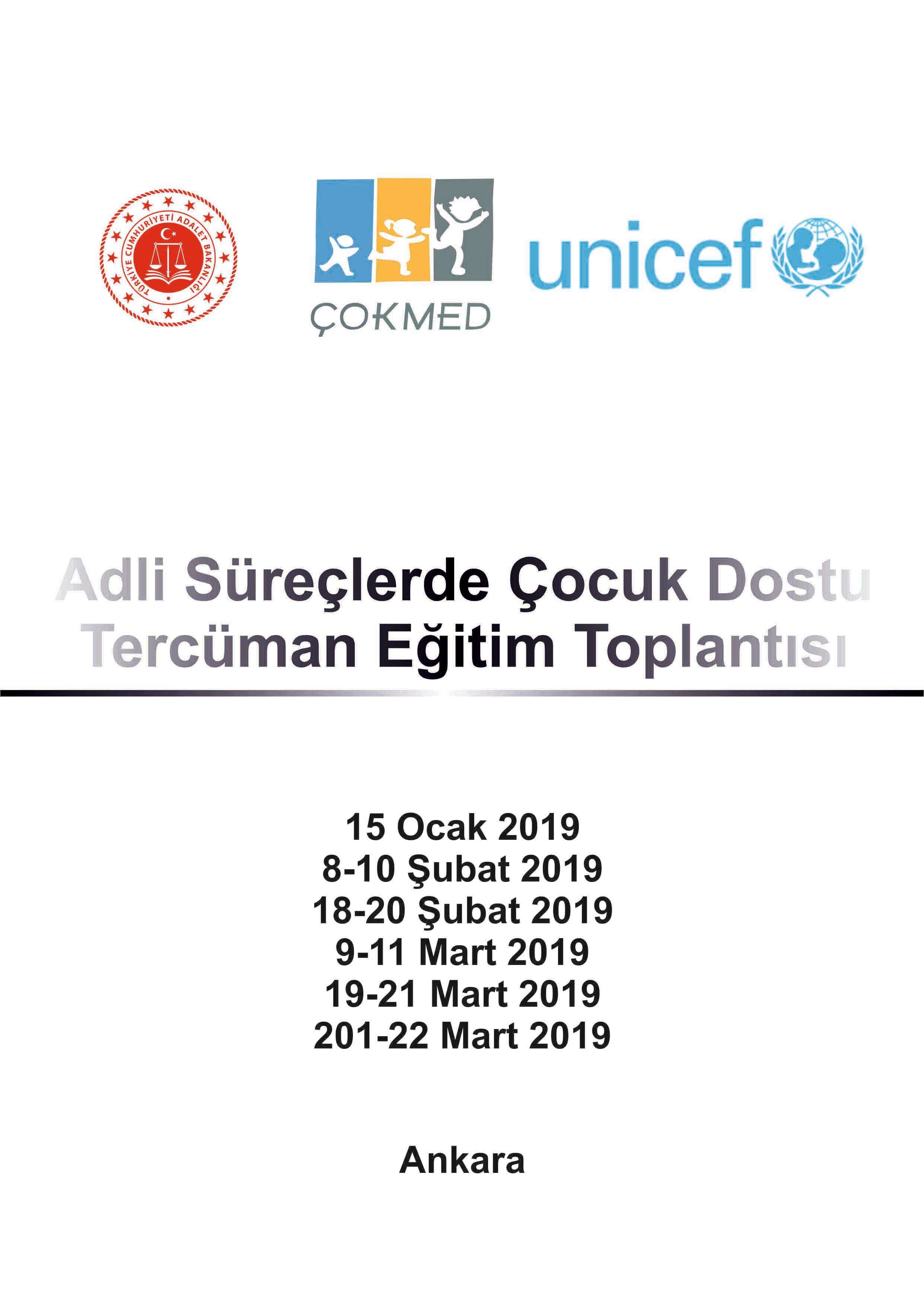 Adli Süreçlerde Çocuk Dostu Tercüman Eğitim Toplantısı